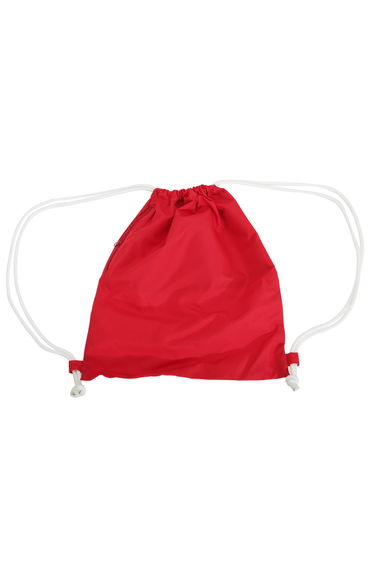 Bagbase Icon Drawstring Bag/Gymsac (Pack of 2) - Classic Red