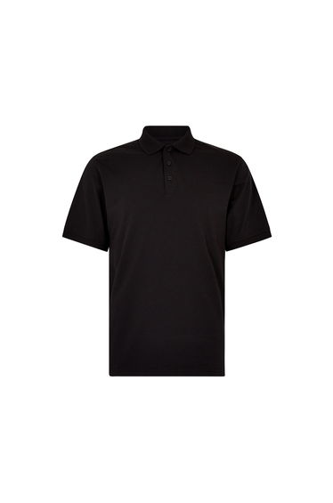 Kustom Kit Mens Jersey Superwash 60C Regular Polo Shirt - Black