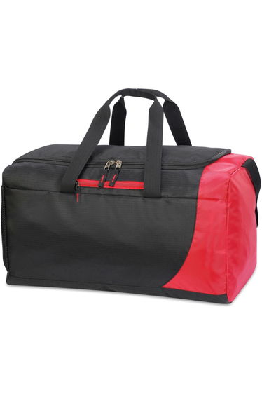 Shugon Naxos 43 Litre Holdall Bag - Black/Red