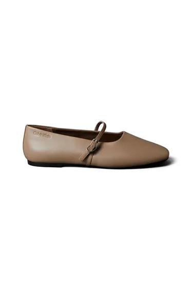 Oblique Ballerina Mj Lth Hdw Desert Taupe