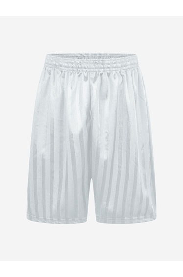 Zeco Kids School Shadow Stripe Shorts in White