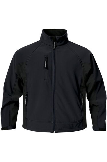 Stormtech Mens Bonded Teflon® DWR Wind/Water Repellent Jacket - Black/Black