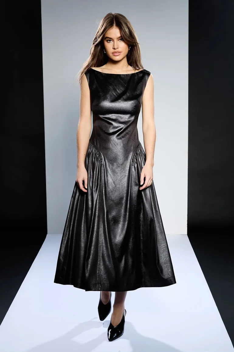 open lace back dress Bardot Peplum Midi Dress  Fabulous Find