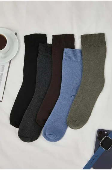 Multicolored 5-piece socks