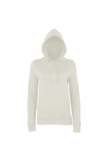 AWDis Just Hoods Womens/Ladies Girlie College Pullover Hoodie - Vanilla