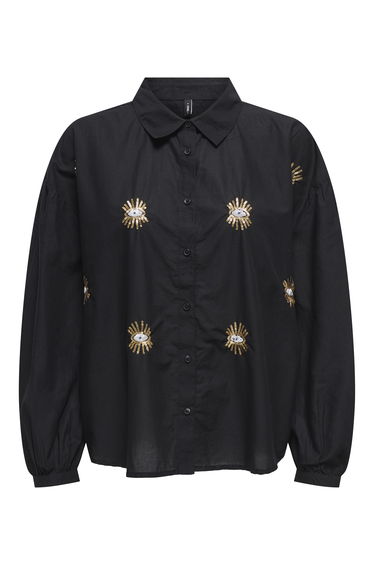 ONLTIFFANY FR L/S SEQUIN SHIRT CS PTM