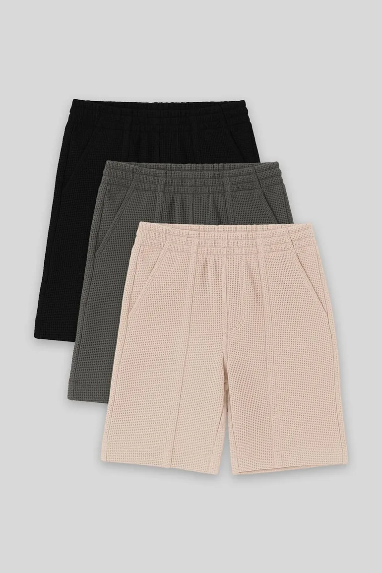 TOMMY Youth Cotton-Blend Shorts - 3