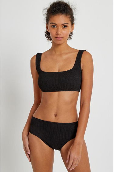 Textured Bralette Bikini Top