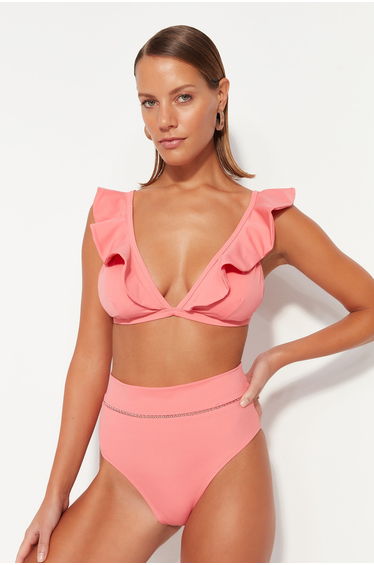 Bikini Bottom - Pink - Plain