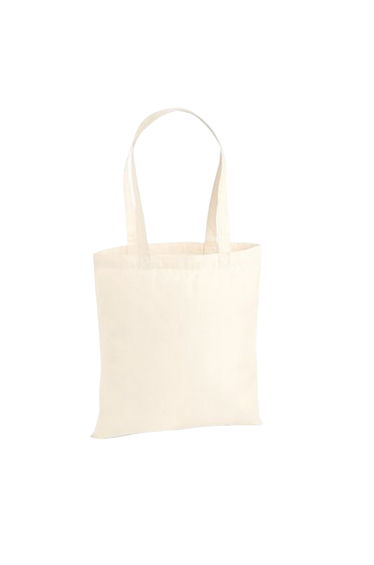Westford Mill Premium Cotton Tote Bag - Natural