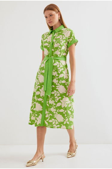 BDART Flowering Midi Dress with Bow