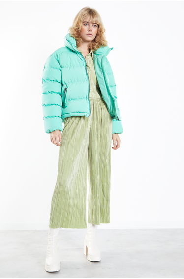 Glamorous Jade Green Padded Puffer Jacket