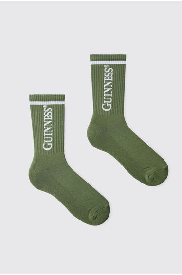 Guinness Licensed Socks - green