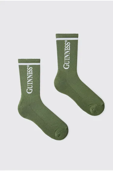Guinness Licensed Socks - green