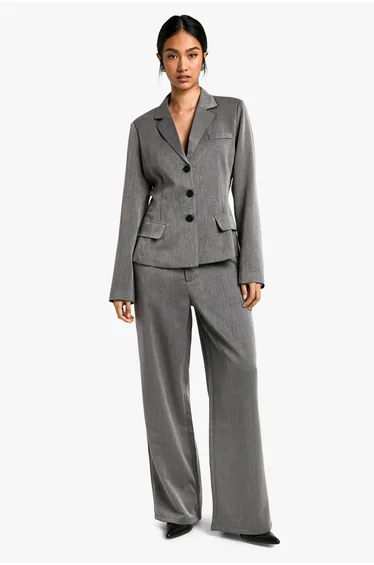 Tailored Straight Leg Trousers