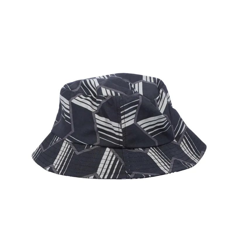 Accessories Fred Perry Chevron Stripe Bucket Hat in Black - 1