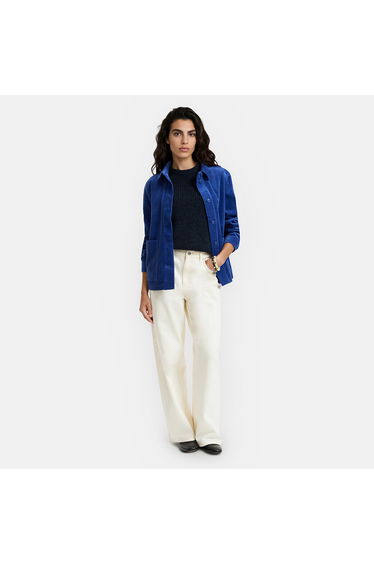 Oversized Velour Shacket