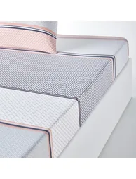 NAYMA Geometric Print Cotton Fitted Sheet