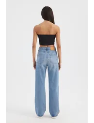 Strapless Basic Crop Top - 3