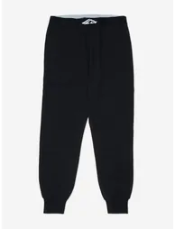 طقم بيجاما أطفال بطبعة شعار لون أبيض - 3