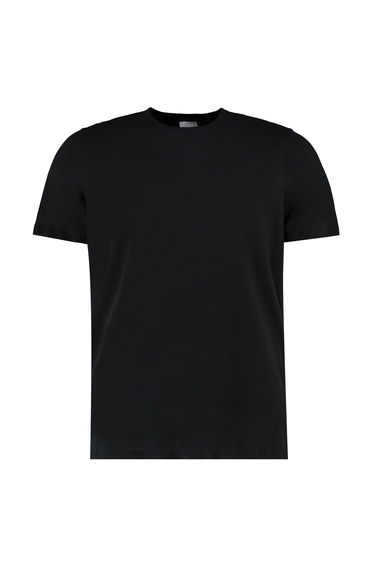 Kustom Kit Mens Fashion Fit Cotton Tee - Black