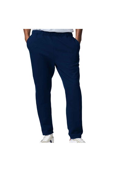 Gildan Mens Midweight Pocket Jogging Bottoms - Navy