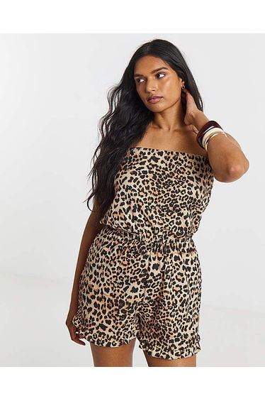Simply Be Bandeau Playsuit