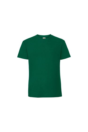 Fruit Of The Loom Mens Iconic Premium Ringspun Cotton T-Shirt - College Green