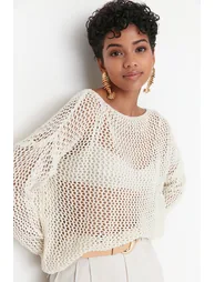 Sweater - Ecru - Regular fit - 7