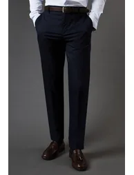 Slim Fit Smart Trouser - 1