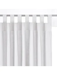 Cotton Tab Top Single Curtain - 2