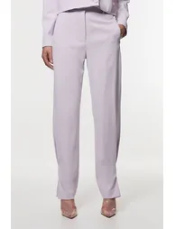 Digital Ophelia Polished Tailored Ankle Detail Trouser - 2
