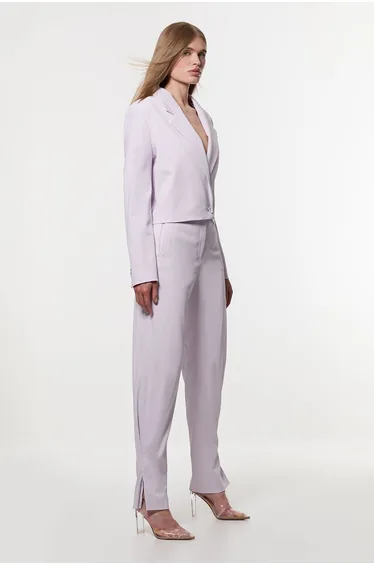 Digital Ophelia Polished Tailored Ankle Detail Trouser