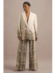 Hurley | Snake Print Ombre Longline Blazer