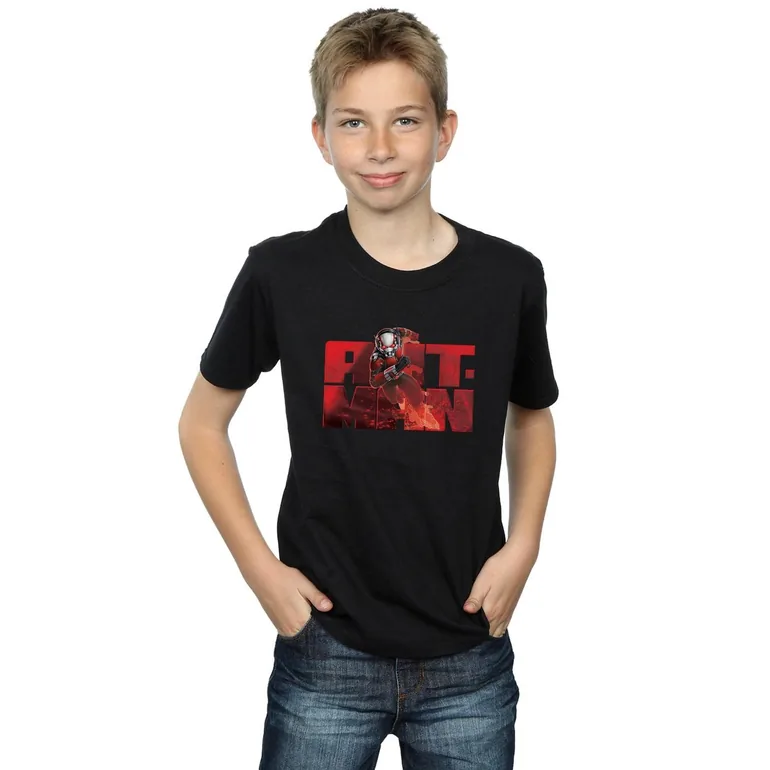Marvel Boys Ant-Man Running T-Shirt - Black - 2