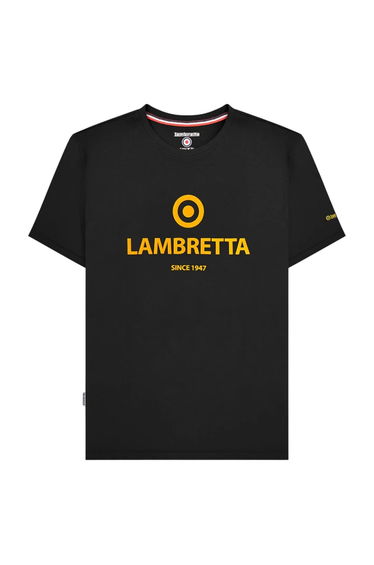 Lambretta Mens Established T-Shirt - Black