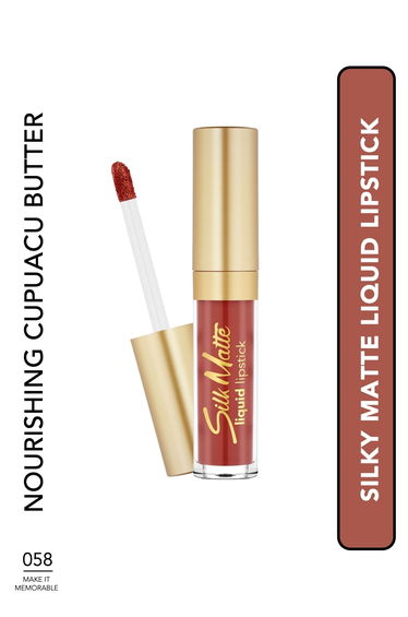 Silk Matte Liquid Lipstick 058