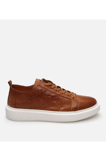 Men's Leather Tan Casual Shoes
