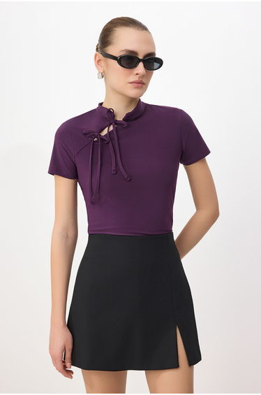 Plum Blouse