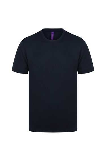 Henbury Mens HiCool Performance T-Shirt - Navy