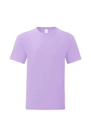 Fruit Of The Loom Mens Iconic T-Shirt - Soft Lavender