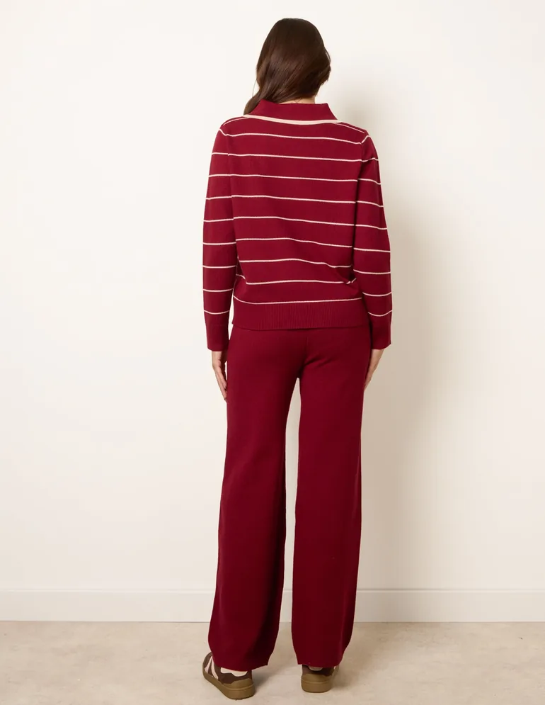 Stripe Knit Co-Ord Set - 4