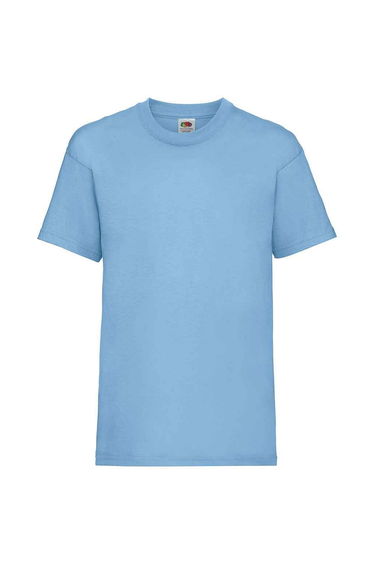 Fruit of the Loom Childrens/Kids Value T-Shirt - Sky Blue