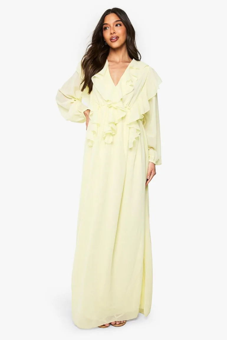 butterfly maxi dress with sleeves Unique Vintage Plus Size Green & Pink Butterfly Floral Flutter Sleeve Caftan