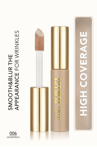 Flormar Stay Perfect Concealer 006 Medium Beige - New