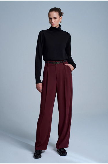 Dilvin Women's Cashmere Turtleneck Sweater