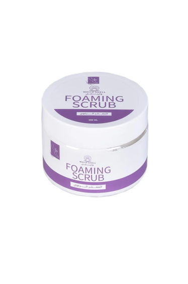 White Shell Foaming Scrub