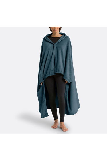Javi Fleece Throw with Sleeves in Recycled Polyester