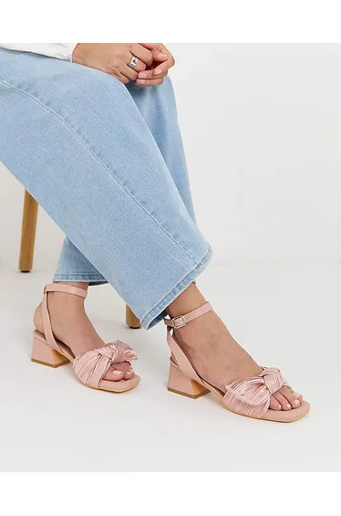 Side Bow Heels Wide Fit