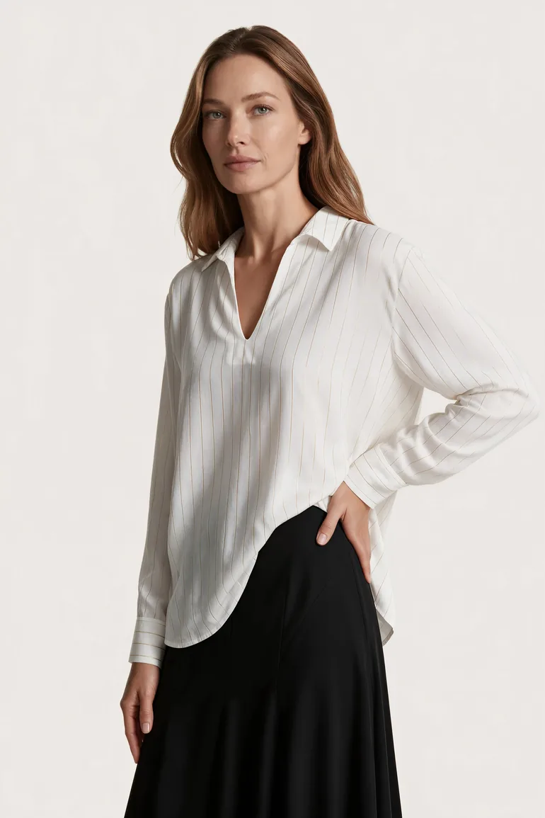 MSN Women's Polyester-lycra Blouse - 1